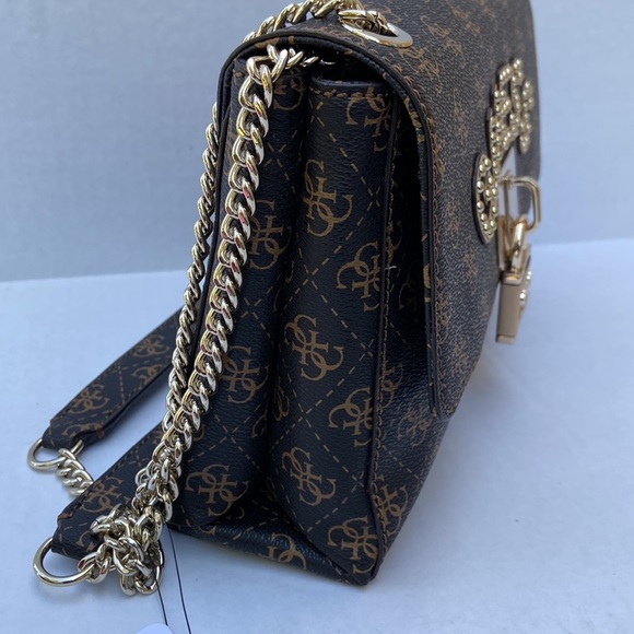 New GUESS Downtown Cool Convertible Crossbody - Picture 10 of 11